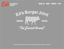 Tablet Screenshot of edsburgerjoint.com